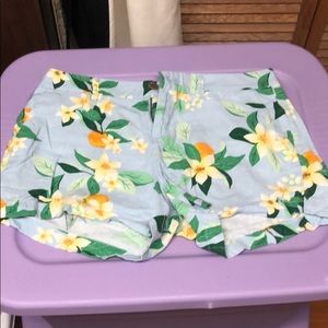 Floral shorts